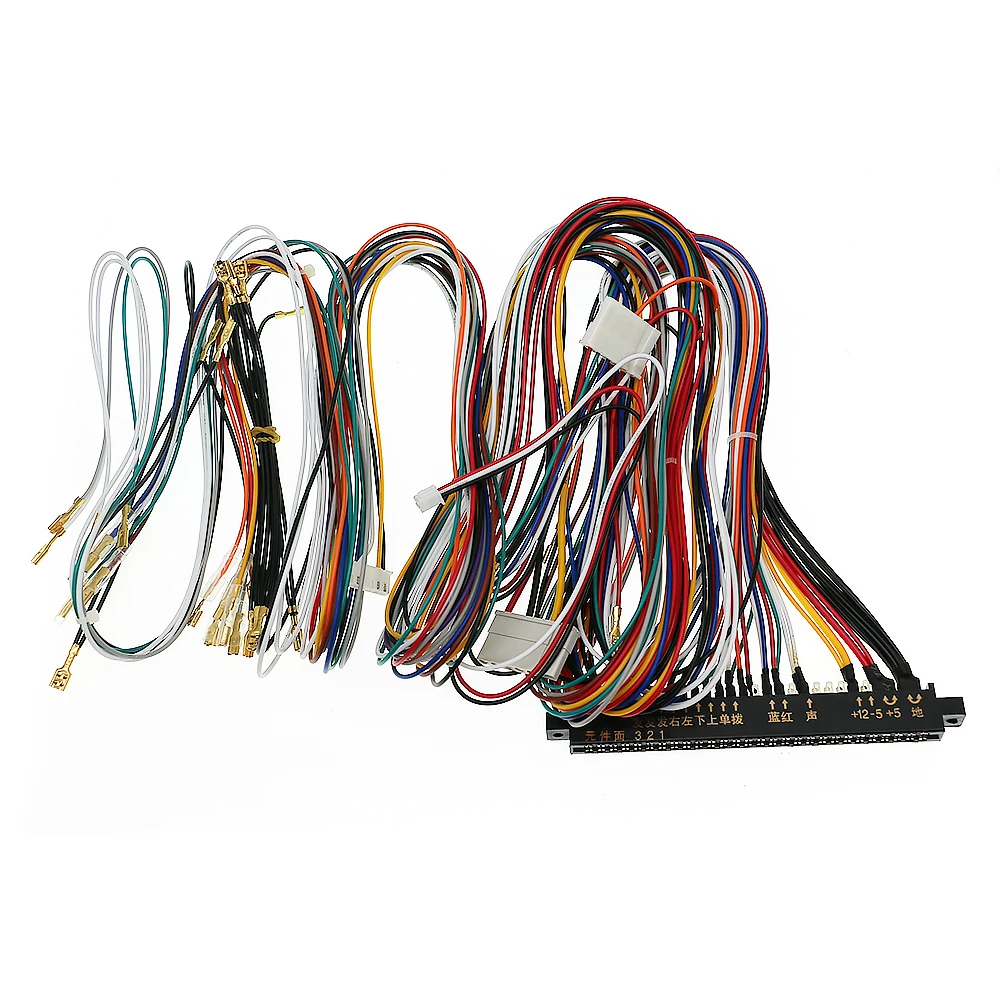 28 Pin Connector Jamma Loom Wiring Harness Box Coin Video Arcade Game Board Joystick Button Cable Neo Geo Mvs Cabinet Device
28 Pin Connector Jamma Loom Wiring Harness Box Coin Video Arcade Game Board Joystick Button Cable Neo Geo Mvs Cabinet Device