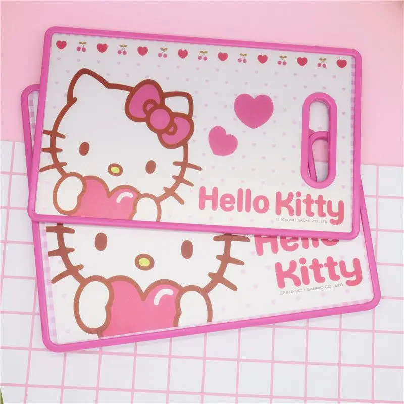 Hello Kitty Kawaii Sanrio Cutting Board with Tableware Setanime Figure Girl Mildew-Proof Antibacterial Cartoon Household Gifts
Hello Kitty Kawaii Sanrio Cutting Board with Tableware Setanime Figure Girl Mildew-Proof Antibacterial Cartoon Household Gifts