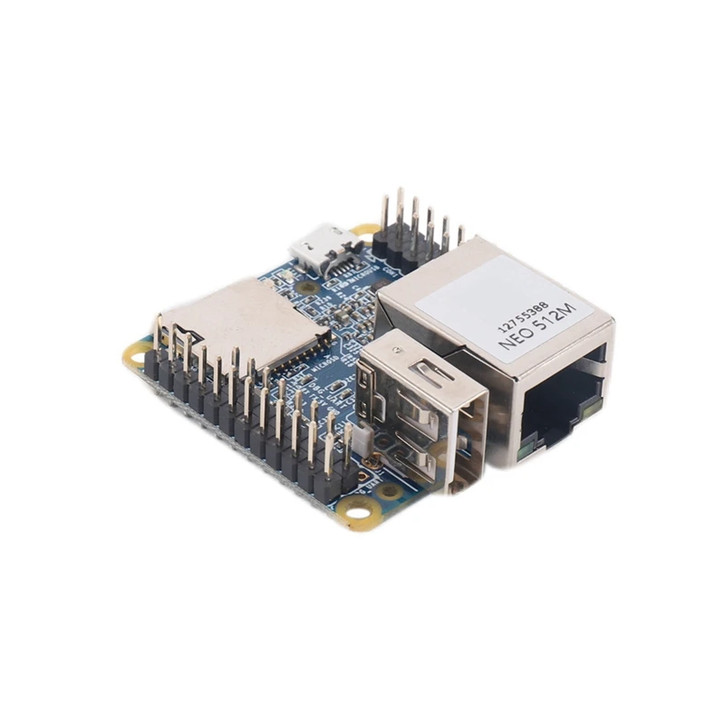 

5X Nanopi NEO макетная плата Allwinner H3 с открытым исходным кодом, супер для Raspberry Pie, четырехъядерный, Cortex-A7 DDR3 ОЗУ 512 Мб
