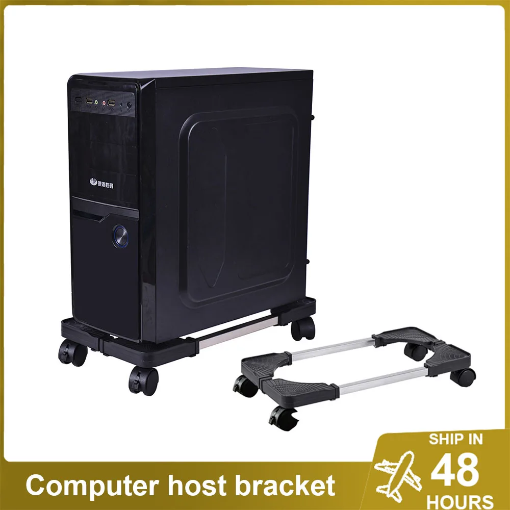 Adjustable Computer Host Stand,Desktop PC CPU Rolling Bracket Holder Cooling Base,Pulley Chassis Mainframe Rack Home Office
Adjustable Computer Host Stand,Desktop PC CPU Rolling Bracket Holder Cooling Base,Pulley Chassis Mainframe Rack Home Office
