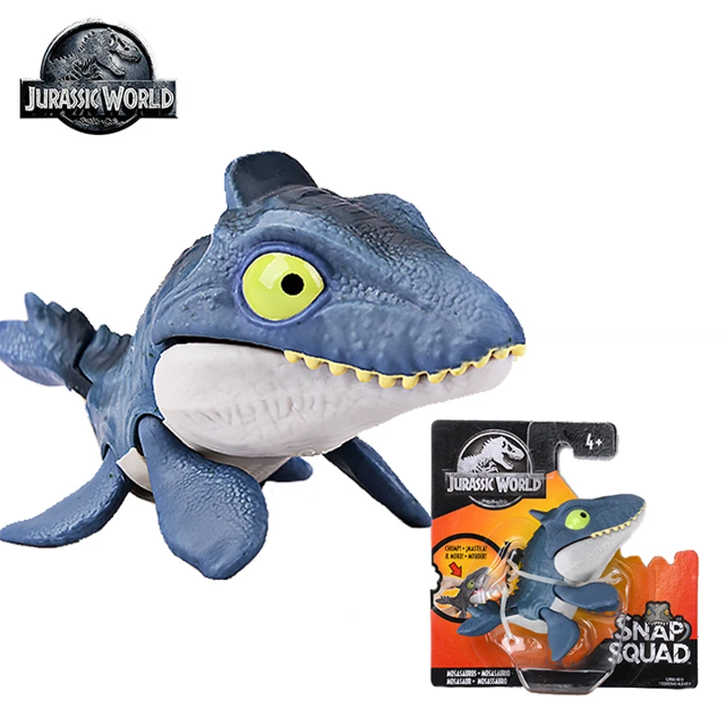 Original Jurassic World Dinosaurs Action FigureSnap Squad Small Mini Mosasaurus Anime Kids Boys Toys for Children Gift
Original Jurassic World Dinosaurs Action FigureSnap Squad Small Mini Mosasaurus Anime Kids Boys Toys for Children Gift
