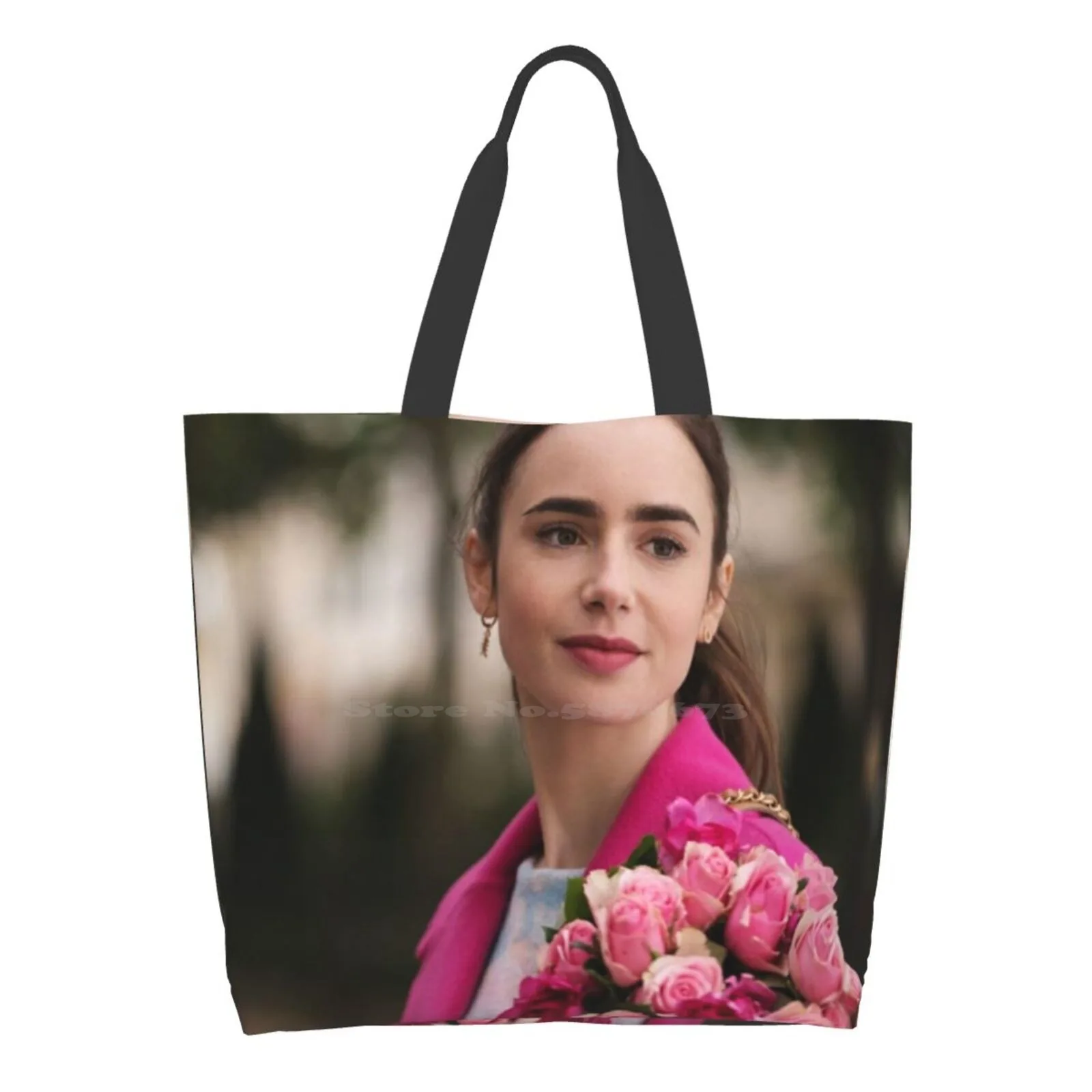 Emily In Paris Women Totes Shoulder Bags For Travel Girls Handbag Shopper Bag Emily In Paris Gabriel Emily Paris Lily Collins
Emily In Paris Women Totes Shoulder Bags For Travel Girls Handbag Shopper Bag Emily In Paris Gabriel Emily Paris Lily Collins