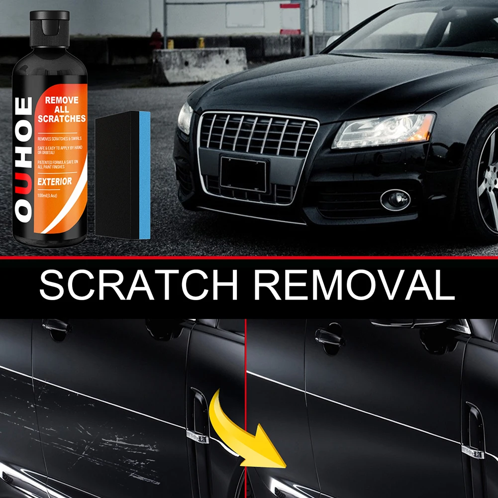 100ml Car Scratch Removal Kit Scratches Repair Agent Polishing Anti-Scratch Cream Paint Auto Maintenance Polishing Wax Coating
100ml Car Scratch Removal Kit Scratches Repair Agent Polishing Anti-Scratch Cream Paint Auto Maintenance Polishing Wax Coating