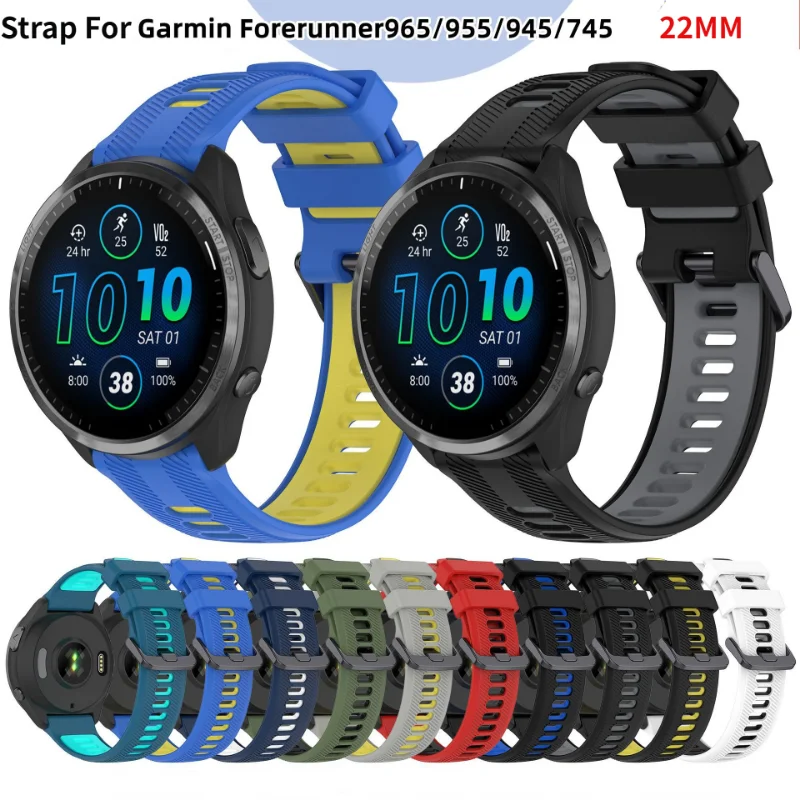 Silicone Strap For Garmin Forerunner 935 945 955 965 instinct 2 Fenix 5 6 Wrist Band Bracelet Breathable SmartWatch Watchband
Silicone Strap For Garmin Forerunner 935 945 955 965 instinct 2 Fenix 5 6 Wrist Band Bracelet Breathable SmartWatch Watchband