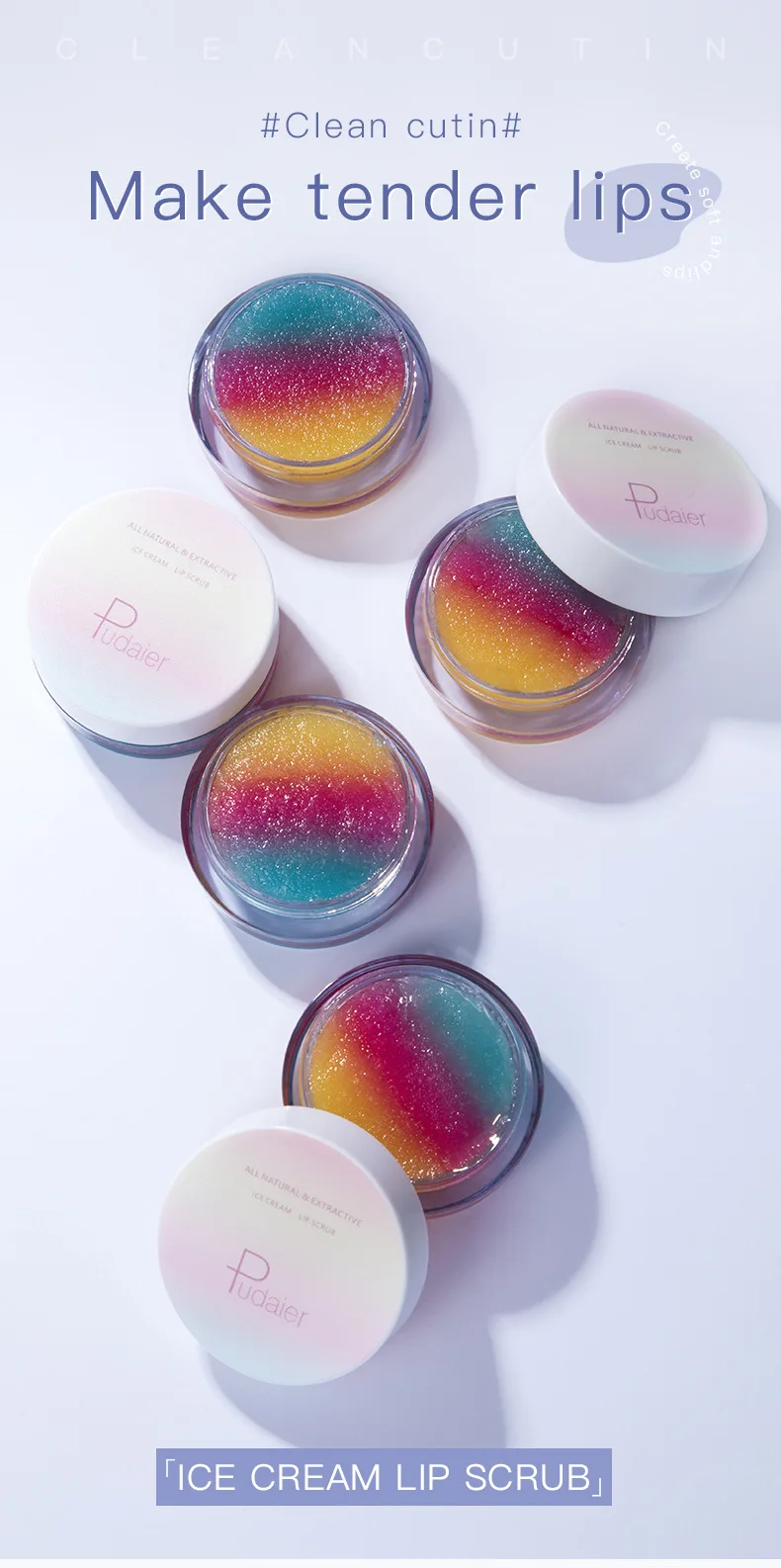 Lip Scrub Hydrating Moisturizing Lip Mask Exfoliating Dead Skin Gentle Nourishing Treatment Lip Balm Lip Repair Care Cosmetics
Lip Scrub Hydrating Moisturizing Lip Mask Exfoliating Dead Skin Gentle Nourishing Treatment Lip Balm Lip Repair Care Cosmetics