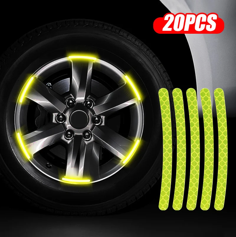 Universal Wheel Reflective Strips Stickers Night Warning Safety Mark Car Motorcycle Bike Tire Rim Styling Reflector Decals
Universal Wheel Reflective Strips Stickers Night Warning Safety Mark Car Motorcycle Bike Tire Rim Styling Reflector Decals