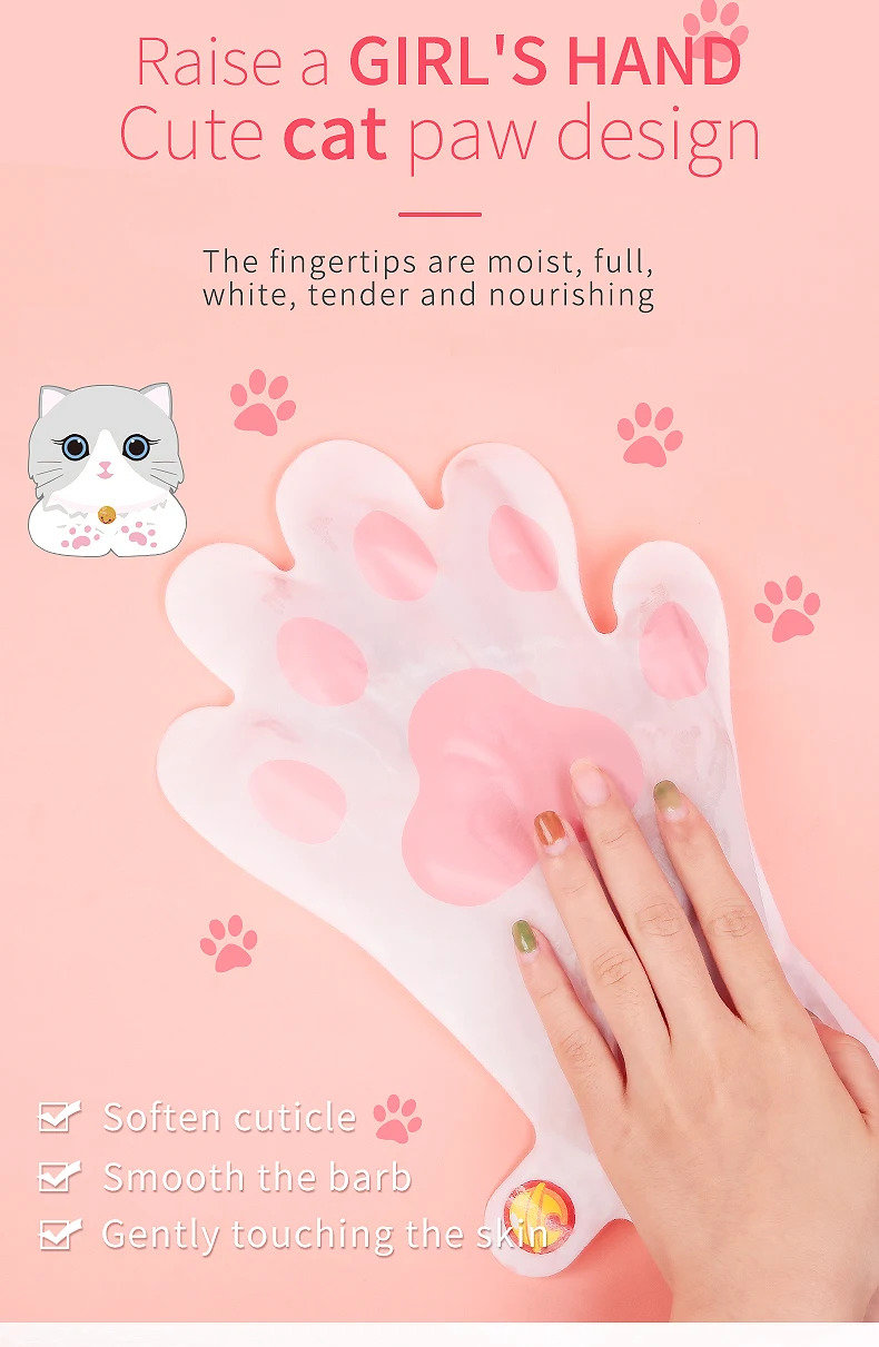 PIBAMY Nicotinamide Cat Claw Hand Mask Moisturizing Hand Care Cat Gloves Exfoliating Dead Skin Skin Care
PIBAMY Nicotinamide Cat Claw Hand Mask Moisturizing Hand Care Cat Gloves Exfoliating Dead Skin Skin Care