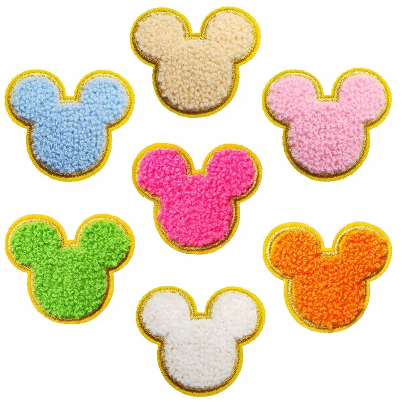 1pc Sequin Chenille Embroidery Patches Mickey flower star bow Patches Appliques sticker Patches For Children jeans Clothes
1pc Sequin Chenille Embroidery Patches Mickey flower star bow Patches Appliques sticker Patches For Children jeans Clothes