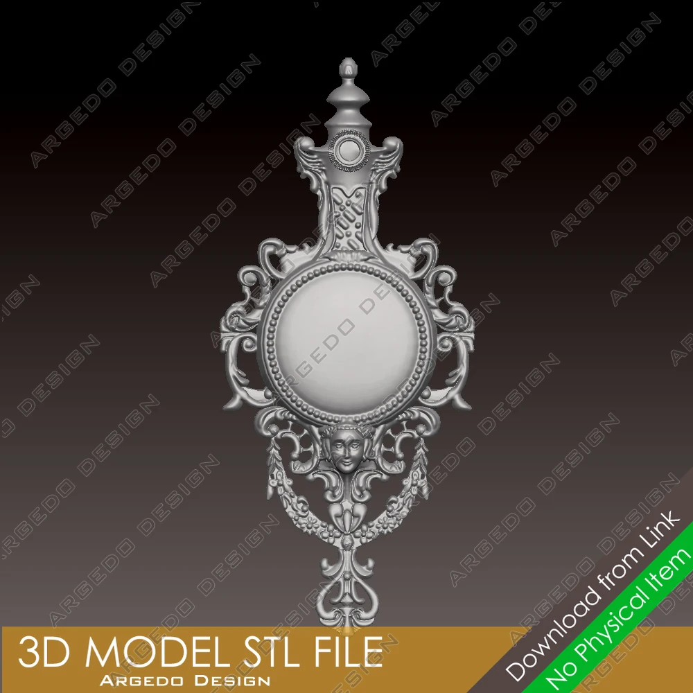 Декоративные круглые часы, модель 3D STL для фрезерного станка с ЧПУ, гравировка и рельефная 3D-печать, поддержка ZBrush Artcam Aspire Cut3D
Декоративные круглые часы, модель 3D STL для фрезерного станка с ЧПУ, гравировка и рельефная 3D-печать, поддержка ZBrush Artcam Aspire Cut3D