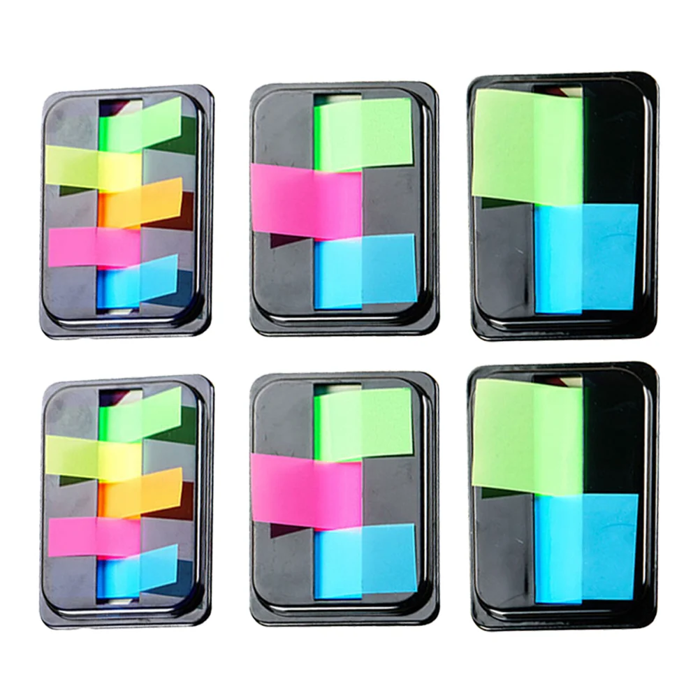 6 Boxes of Stickers Practical Assorted Colored Label Memo Notes for Office Workers Readers Students
6 Boxes of Stickers Practical Assorted Colored Label Memo Notes for Office Workers Readers Students