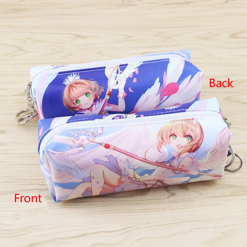 Anime Cartoon Card Captor Sakura Cosmetic Bag PU Leather Pencil Bag for School Supplies
Anime Cartoon Card Captor Sakura Cosmetic Bag PU Leather Pencil Bag for School Supplies