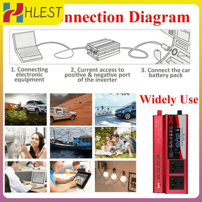 Multifunctional Power Inverter 20000w Led Inverter Portable Sine Wave Voltage Converter Adapter Universal Car Accessories
Multifunctional Power Inverter 20000w Led Inverter Portable Sine Wave Voltage Converter Adapter Universal Car Accessories
