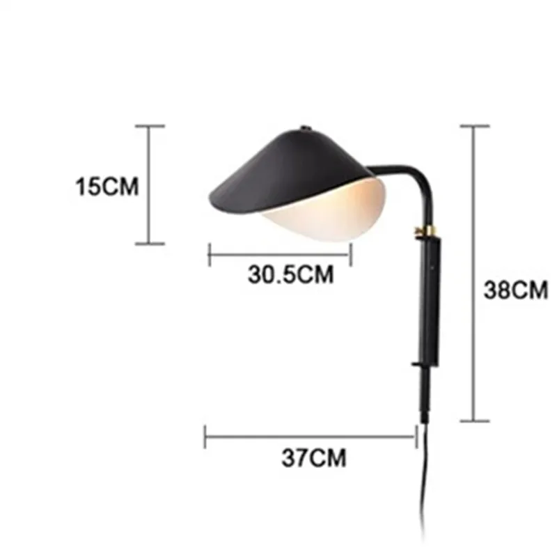 Настенный светильник Serge Mouille Antony Light
Настенный светильник Serge Mouille Antony Light