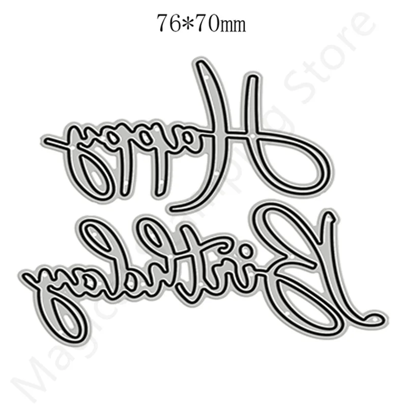 Letter Metal Cutting Dies for DIY Scrapbooking Stencil Photo Album Craft Paper Card Making Template Handcraft Birthday Wishes
Letter Metal Cutting Dies for DIY Scrapbooking Stencil Photo Album Craft Paper Card Making Template Handcraft Birthday Wishes