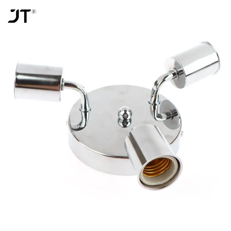 1pcs 3 Heads Ceiling Lighting Minimalist Ceramic Holder E27 Ceiling Lights Chrome Simple Fixture
1pcs 3 Heads Ceiling Lighting Minimalist Ceramic Holder E27 Ceiling Lights Chrome Simple Fixture