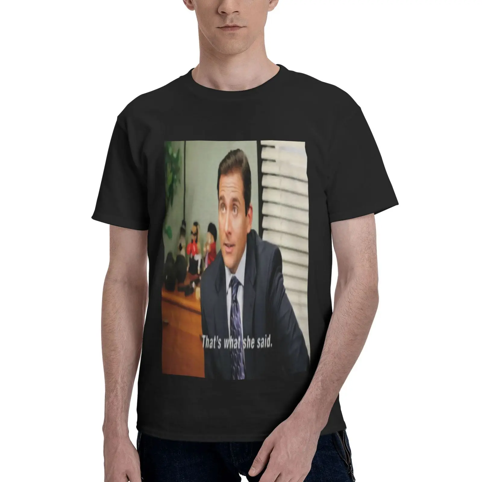 The Office Thats What She Said Men T-Shirt Clothes Men T Shirts Aesthetic Clothing Grunge T-Shirts For Women Clothes Men Shirt
The Office Thats What She Said Men T-Shirt Clothes Men T Shirts Aesthetic Clothing Grunge T-Shirts For Women Clothes Men Shirt