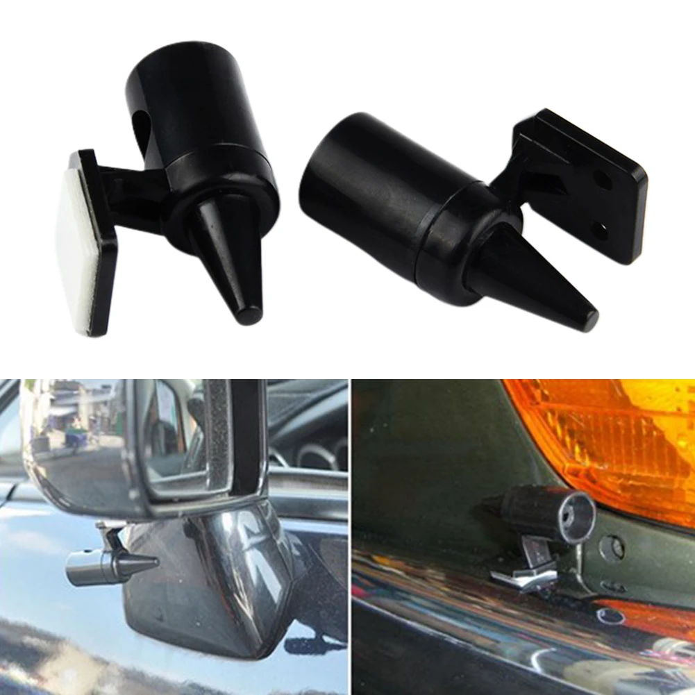 2Pcs Car Grille Mount Animal Siren Ultrasonic Whistle Repeller Alert Deer Repeller High Quality Black Accessories
2Pcs Car Grille Mount Animal Siren Ultrasonic Whistle Repeller Alert Deer Repeller High Quality Black Accessories