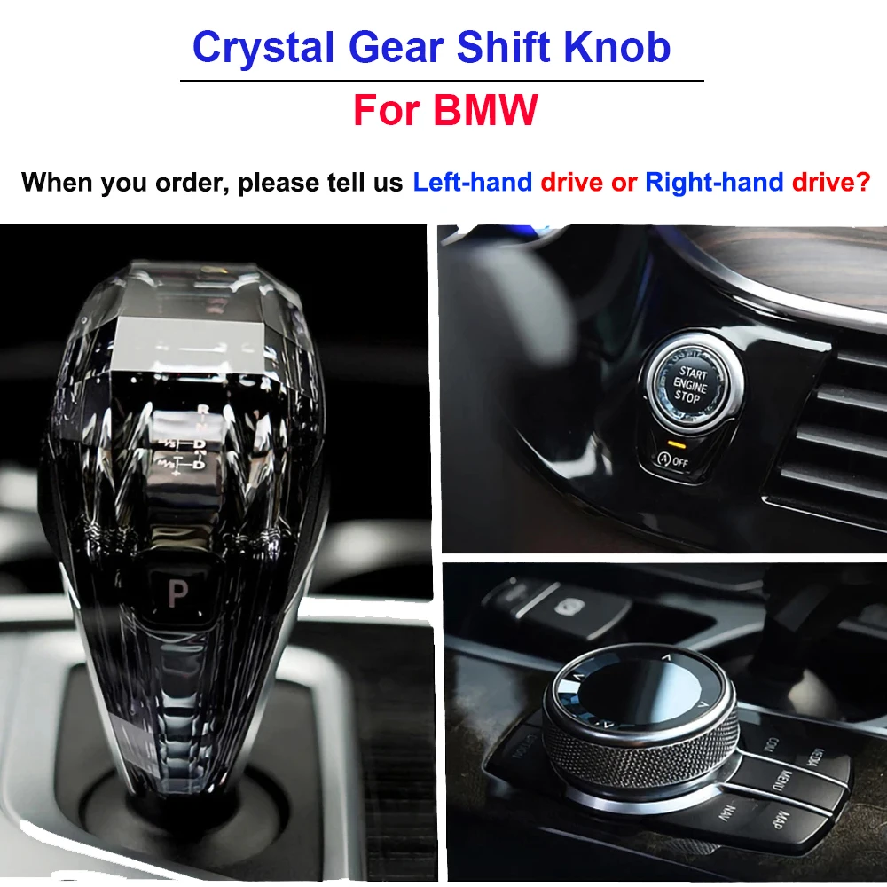 3-Piece Set Crystal Gear Shift Knob for BMW G30 G20 X5/X6/6GT/X3i/3/5/7 Series E70 E71 F10 F15 G01 G08 Car Accessories Interior
3-Piece Set Crystal Gear Shift Knob for BMW G30 G20 X5/X6/6GT/X3i/3/5/7 Series E70 E71 F10 F15 G01 G08 Car Accessories Interior