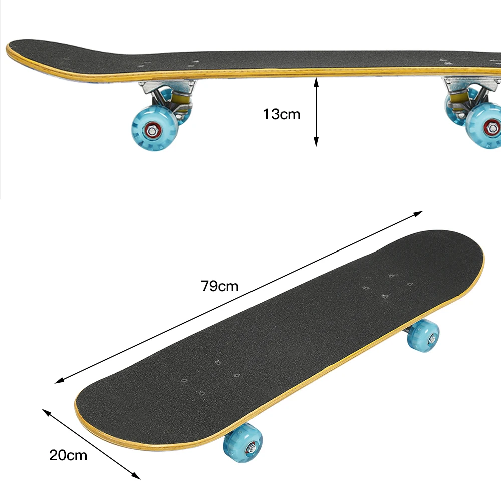 Skate Board Children Skateboard LongBoard Audlts Double Upright Four Wheel Deck Board Outdoor Sports 79*20*11.5cm Accessories
Skate Board Children Skateboard LongBoard Audlts Double Upright Four Wheel Deck Board Outdoor Sports 79*20*11.5cm Accessories
