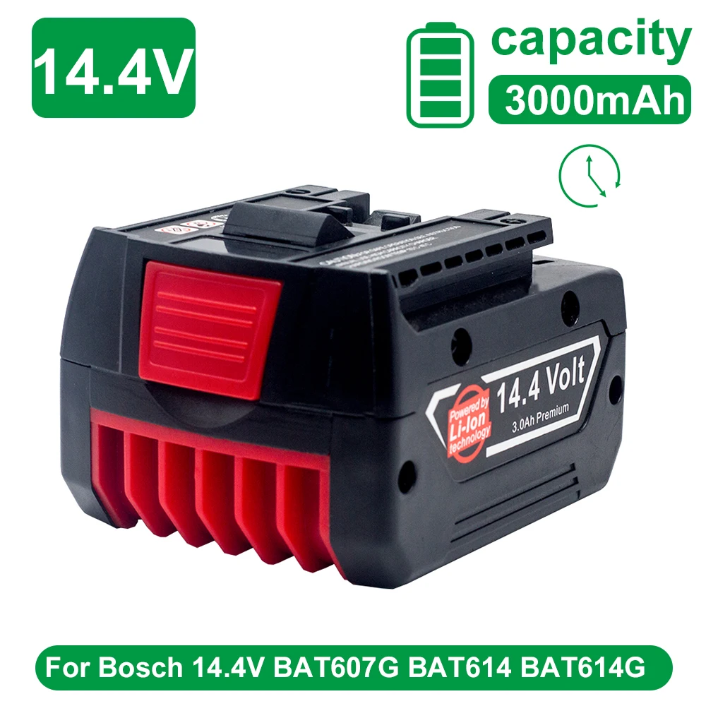 100% Новинка 14,4 в 1080 Ач для Bosch GBH GDR GSR 3000 DDS180 BAT614G Электроинструмент сменный литий-ионный аккумулятор зарядное устройство мАч
100% Новинка 14,4 в 1080 Ач для Bosch GBH GDR GSR 3000 DDS180 BAT614G Электроинструмент сменный литий-ионный аккумулятор зарядное устройство мАч