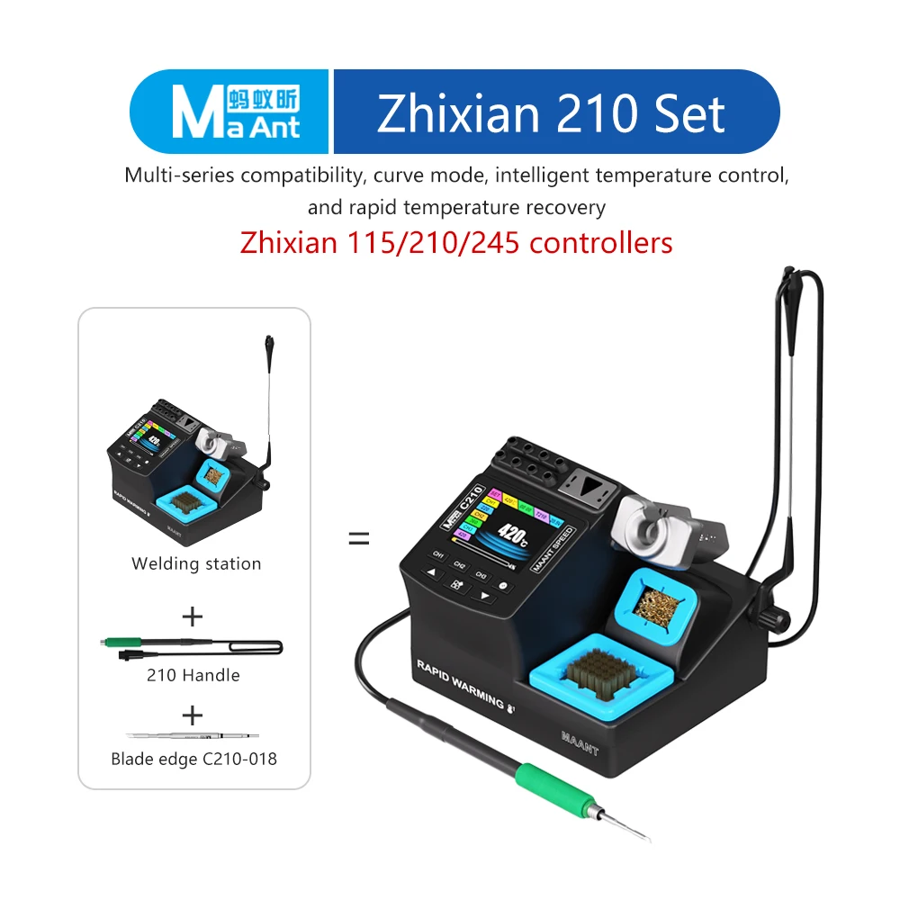Паяльная станция MaAnt C210
Паяльная станция MaAnt C210