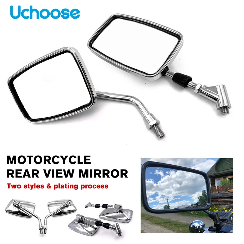 Universal Motorcycle Scooter Rearview Mirror Reversing Mirror Modified Car Side Mirror 10mm
Universal Motorcycle Scooter Rearview Mirror Reversing Mirror Modified Car Side Mirror 10mm