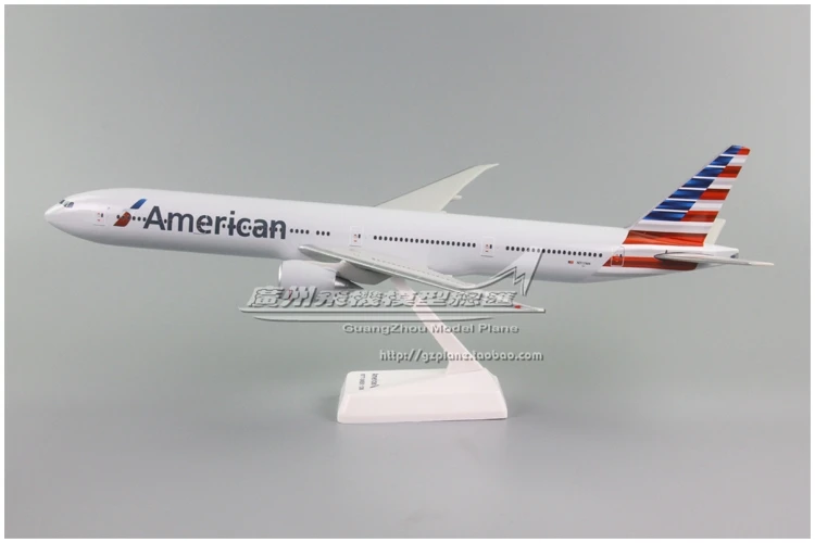 37cm Air American AA Airways Boeing B777-300 Airlines 1:200 Scale Assmebling Airplane Model Assembled airplane model Plane DIY
37cm Air American AA Airways Boeing B777-300 Airlines 1:200 Scale Assmebling Airplane Model Assembled airplane model Plane DIY