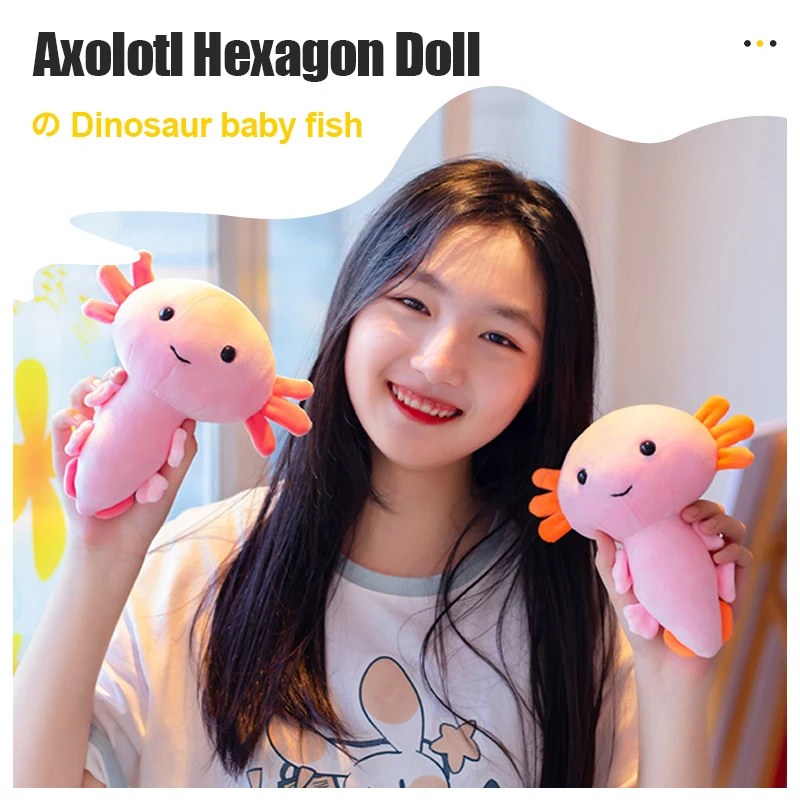 Axolotl плюшевые игрушки из мультфильмов Kawaii Animal Axolotl плюшевые фигурки куклы игрушки мультфильм розовый Axolotl Мягкая кукла подарки на день рожде...
Axolotl плюшевые игрушки из мультфильмов Kawaii Animal Axolotl плюшевые фигурки куклы игрушки мультфильм розовый Axolotl Мягкая кукла подарки на день рожде...