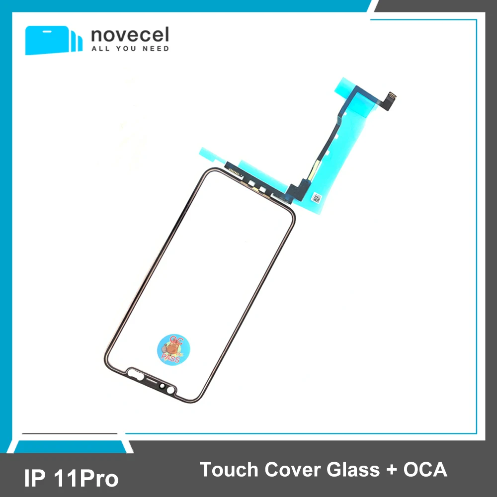 NOVECEL (Touch Solution)5pcs Digitizer For iPhone 11 pro Front Touch Screen+OCA Outer Glass Sensor Panel Reapair Replacement
NOVECEL (Touch Solution)5pcs Digitizer For iPhone 11 pro Front Touch Screen+OCA Outer Glass Sensor Panel Reapair Replacement