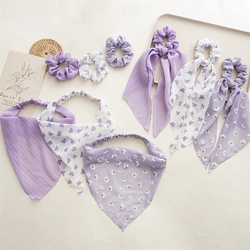 Fashion Chiffon Long Scarf Hair Bands For Women Scrunchie Elastic Ribbons Bow Tie Ponytail Holder Girl Elegant Hair Accessories
Fashion Chiffon Long Scarf Hair Bands For Women Scrunchie Elastic Ribbons Bow Tie Ponytail Holder Girl Elegant Hair Accessories