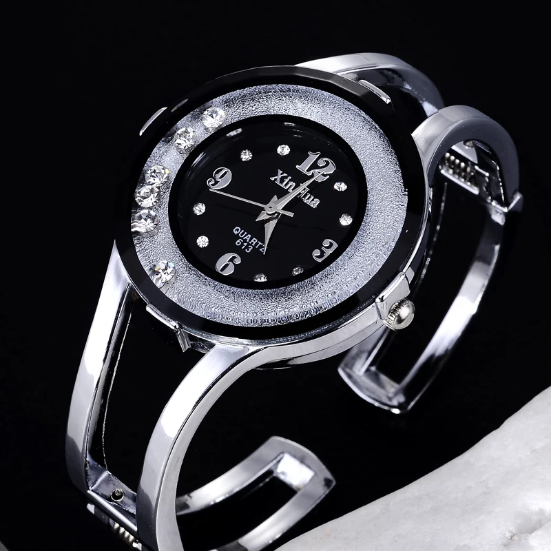 2022 Fashion Watches Women Stainless Steel Bracelet Bangle Rhinestone Luxury Party Dress Female Clock Relogios Feminino
2022 Fashion Watches Women Stainless Steel Bracelet Bangle Rhinestone Luxury Party Dress Female Clock Relogios Feminino