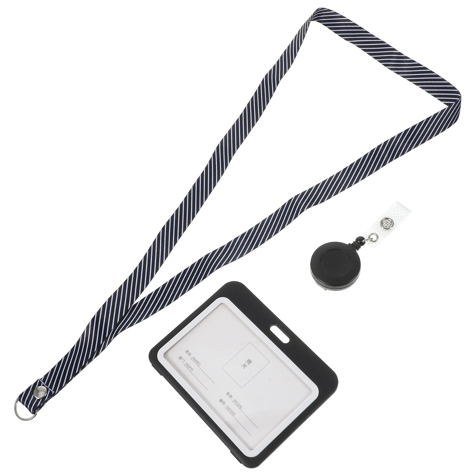 2 Pcs Retractable Lanyard Work Card Holder Horizontal Badge Holders Sleeves Cards Name Clip Covers Pvc Staff
2 Pcs Retractable Lanyard Work Card Holder Horizontal Badge Holders Sleeves Cards Name Clip Covers Pvc Staff