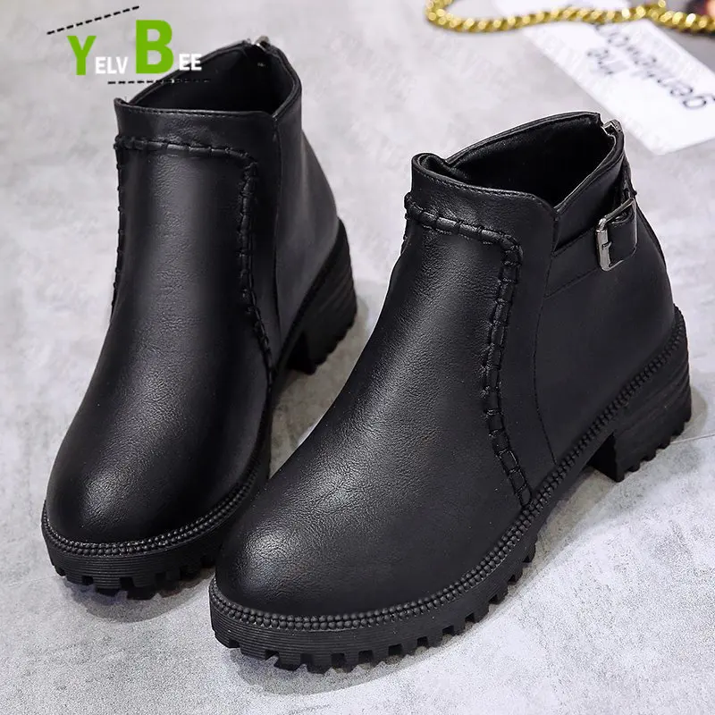 Chunky Pumps Ankle Rome Women Boots Winter New Goth Chelsea Women Shoes Casual Black Thick Mujer Zapatills Buty Robocze Damskie
Chunky Pumps Ankle Rome Women Boots Winter New Goth Chelsea Women Shoes Casual Black Thick Mujer Zapatills Buty Robocze Damskie