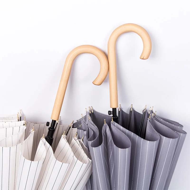 Japanese Small Fresh 16-bone Straight Wood Handle Lady Umbrella for Women Retro Long Handle Umbrella Creative Sunny Rain Adverti
Japanese Small Fresh 16-bone Straight Wood Handle Lady Umbrella for Women Retro Long Handle Umbrella Creative Sunny Rain Adverti