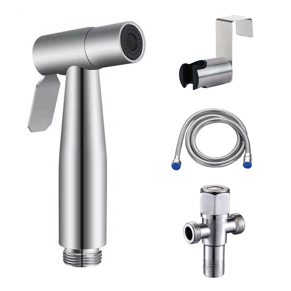 Handheld Toilet bidet sprayer Stainless Steel Hand Bidet faucet for Bathroom hand sprayer shower head self cleaning Accessories
Handheld Toilet bidet sprayer Stainless Steel Hand Bidet faucet for Bathroom hand sprayer shower head self cleaning Accessories