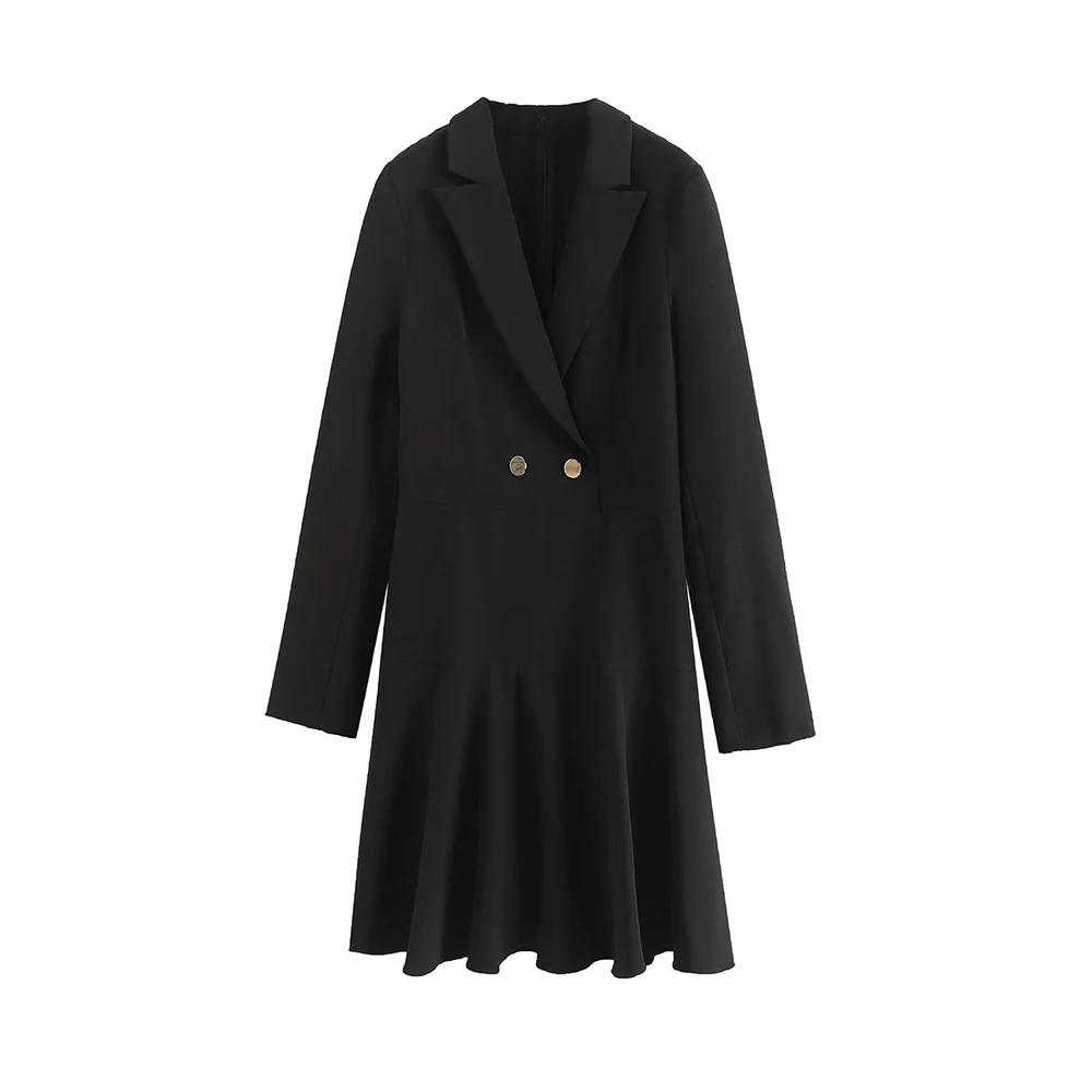 PB&ZA Women 2023 New Chic Fashion Mini Dress Black Long Sleeve Loose Female Blazer Dresses Office Lady Jumpsuit Mujer 2173880
PB&ZA Women 2023 New Chic Fashion Mini Dress Black Long Sleeve Loose Female Blazer Dresses Office Lady Jumpsuit Mujer 2173880