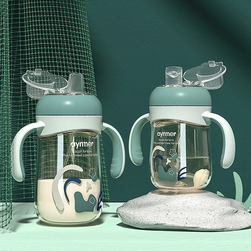 240/300ml Baby Drinking Bottle Portable Water Milk Cup Infant Straw Sippy Cup with Handle and Scale Kids Training Bottle 
240/300ml Baby Drinking Bottle Portable Water Milk Cup Infant Straw Sippy Cup with Handle and Scale Kids Training Bottle