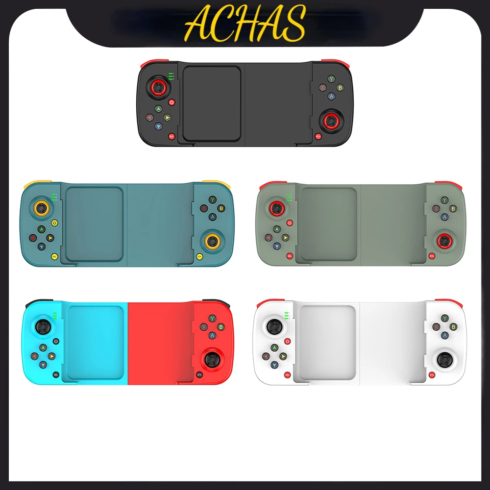 1pc Mobile Phone Gamepad Bluetooth-compatible 5.0 Wireless Game Controller Joystick for PUBG Android iOS for NSSwitch for PS4
1pc Mobile Phone Gamepad Bluetooth-compatible 5.0 Wireless Game Controller Joystick for PUBG Android iOS for NSSwitch for PS4