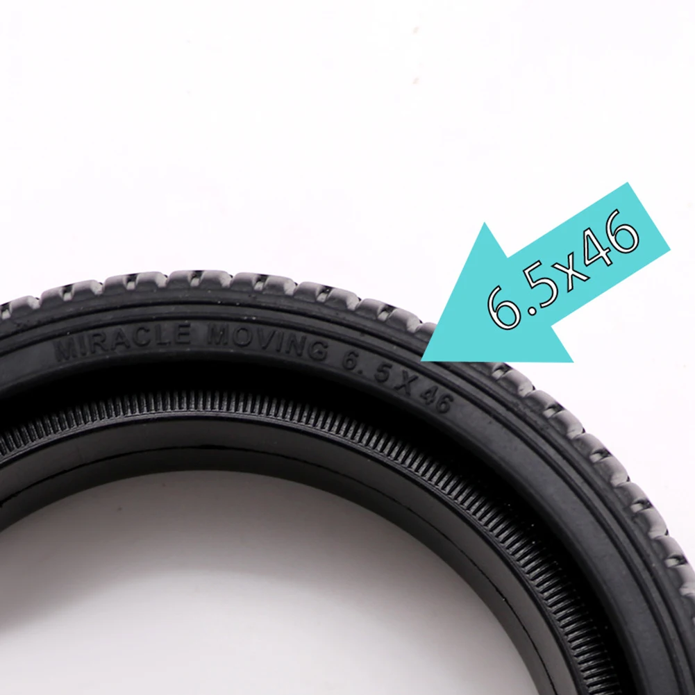 Electric Scooter 6.5 Inch Solid Tire 6.5x46 Rubber Shock Resistant Tubeless Tyre Pocket Bike Balance Car Puncture-proof Tyre
Electric Scooter 6.5 Inch Solid Tire 6.5x46 Rubber Shock Resistant Tubeless Tyre Pocket Bike Balance Car Puncture-proof Tyre