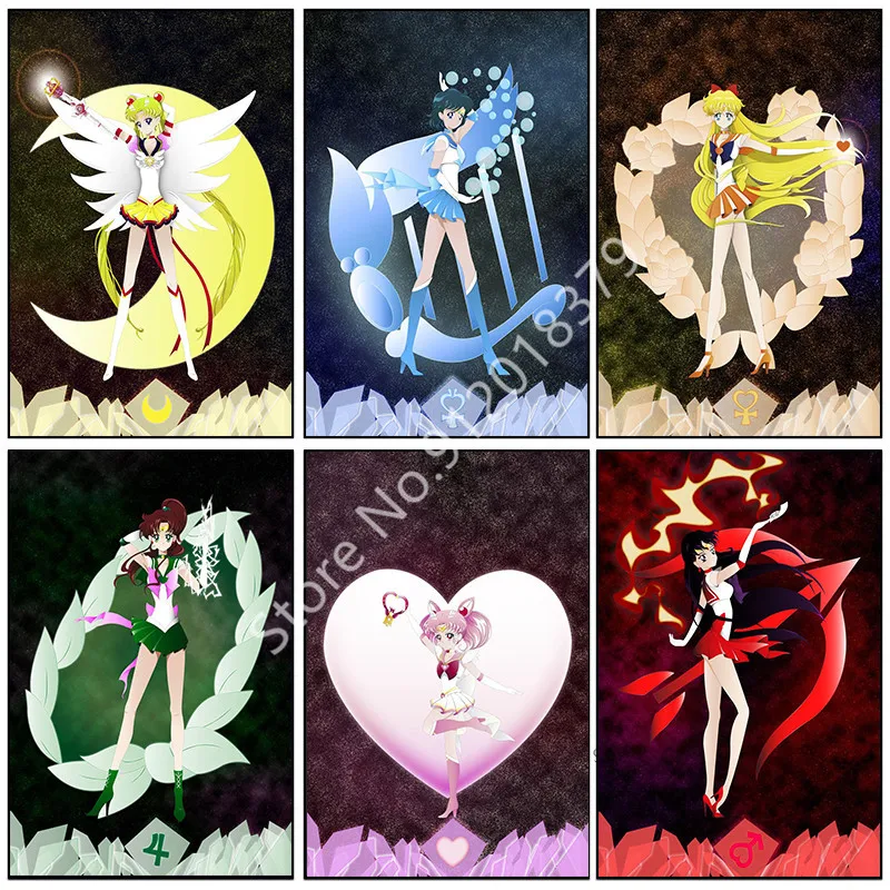 5D Diamond Painting Sailor Moon Bandai Japanese Classic Anime Cartoon Mosaic Paste Drill Room Wall Home Decoration
5D Diamond Painting Sailor Moon Bandai Japanese Classic Anime Cartoon Mosaic Paste Drill Room Wall Home Decoration