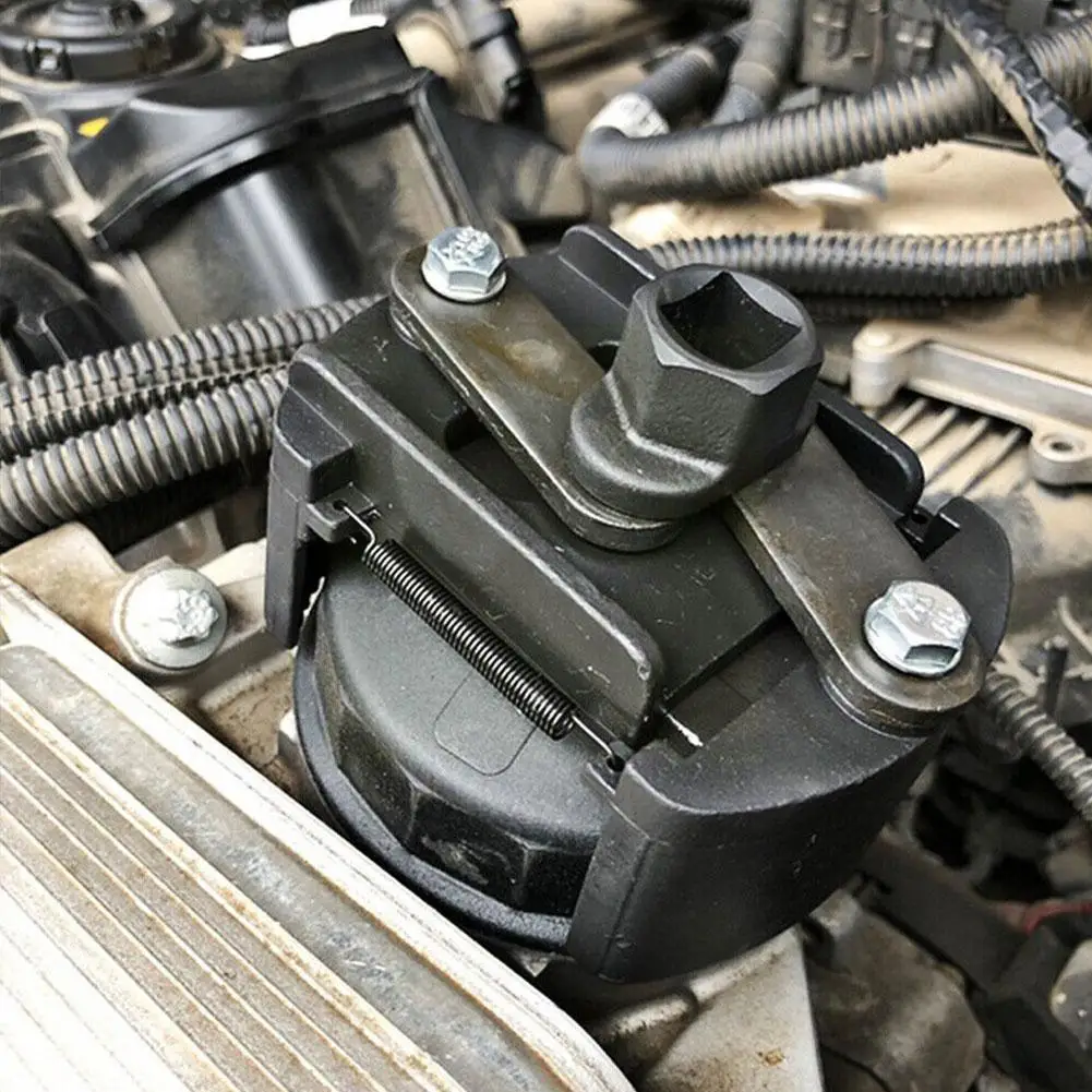 Universal Cast Steel Adjustable Two-Jaws Oil Filter Tool Wrench 60-80mm Fuel Filter Remover Two-Claw Wrench Removal 80-105m N7D5
Universal Cast Steel Adjustable Two-Jaws Oil Filter Tool Wrench 60-80mm Fuel Filter Remover Two-Claw Wrench Removal 80-105m N7D5