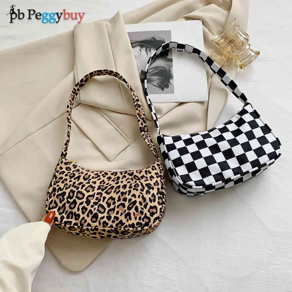 Ladies Retro Bag Plaid Leopard Print Nylon Fashion Women Casual Female Shoulder Summer Girl Daily Underarm Bag Purses
Ladies Retro Bag Plaid Leopard Print Nylon Fashion Women Casual Female Shoulder Summer Girl Daily Underarm Bag Purses