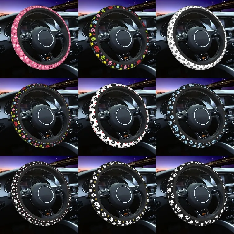 Cute Animal To Print Pink Steering Wheel Cover Floral Cute Steering Wheel Protector Universal Fit 14.5-15 Car Accessories
Cute Animal To Print Pink Steering Wheel Cover Floral Cute Steering Wheel Protector Universal Fit 14.5-15 Car Accessories