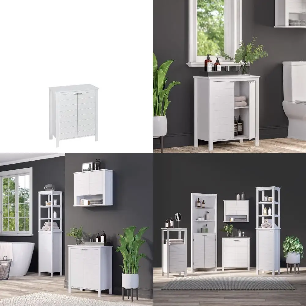 . Stylish 2-Door White Floor Storage Cabinet - Multi-Purpose Home Solutions With Sturdy Construction.
. Stylish 2-Door White Floor Storage Cabinet - Multi-Purpose Home Solutions With Sturdy Construction.