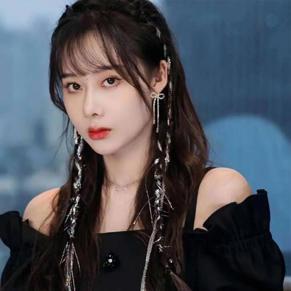 Punk Metal Style Dirty Braid Ring Buckle Braids Double Ponytail Braided Hair Chain Headwear Girls Hip-Hop Accessories Hair Tool
Punk Metal Style Dirty Braid Ring Buckle Braids Double Ponytail Braided Hair Chain Headwear Girls Hip-Hop Accessories Hair Tool