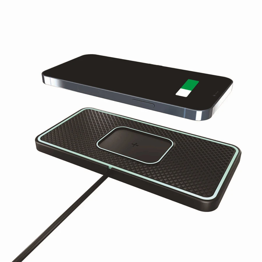 15W Car Fast Wireless Charger Silicone Pad Cradle Stand Dock for Apple Airpods Samsung iPhone Wireless Charging Stand
15W Car Fast Wireless Charger Silicone Pad Cradle Stand Dock for Apple Airpods Samsung iPhone Wireless Charging Stand