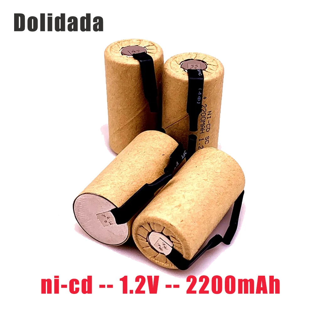 New 1-20pcs 1.2V 2200mah Batteries Screwdriver Electric Drill SC Sub C Ni-Cd Rechargeable Battey With Tab Power Tool NiCd SUBC
New 1-20pcs 1.2V 2200mah Batteries Screwdriver Electric Drill SC Sub C Ni-Cd Rechargeable Battey With Tab Power Tool NiCd SUBC