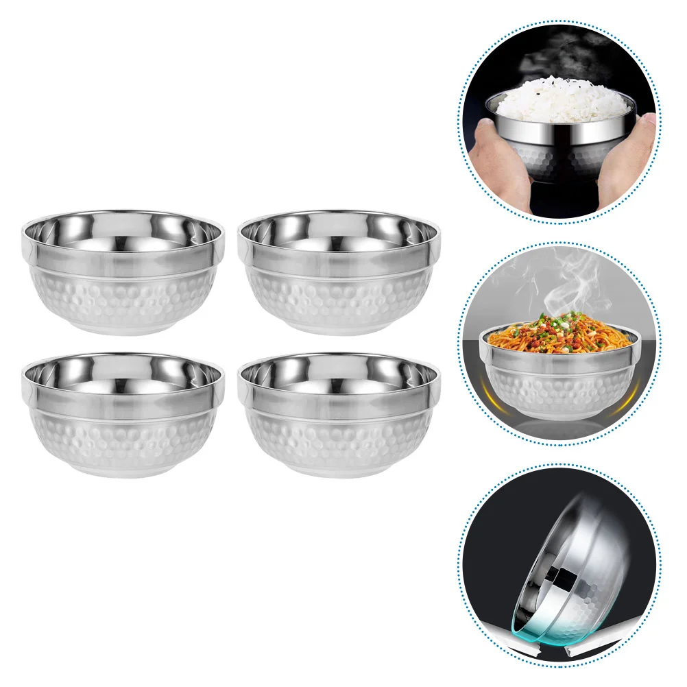Bowl Bowls Steel Metal Stainless Noodle Soup Ricesalad Cereal Cooking Insulated Serving Nonpasta Ramen Mixing Round Double
Bowl Bowls Steel Metal Stainless Noodle Soup Ricesalad Cereal Cooking Insulated Serving Nonpasta Ramen Mixing Round Double
