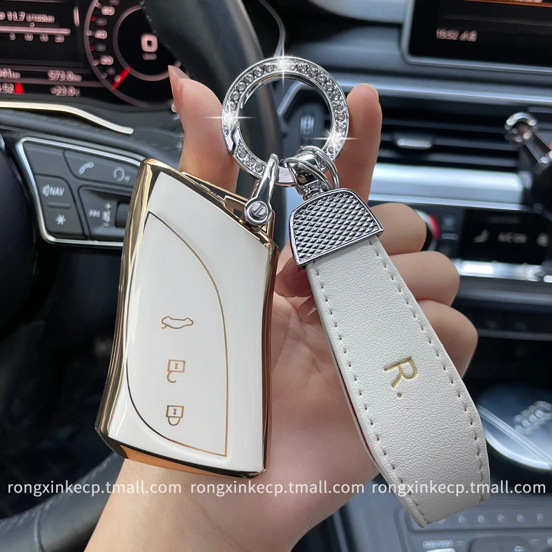 Leather Strap Keyring TPU Car Key Case Cover for Lexus ES LS UX UX 300e NX LC Women Men Car Accessories Key Shell Fob Key Cover
Leather Strap Keyring TPU Car Key Case Cover for Lexus ES LS UX UX 300e NX LC Women Men Car Accessories Key Shell Fob Key Cover