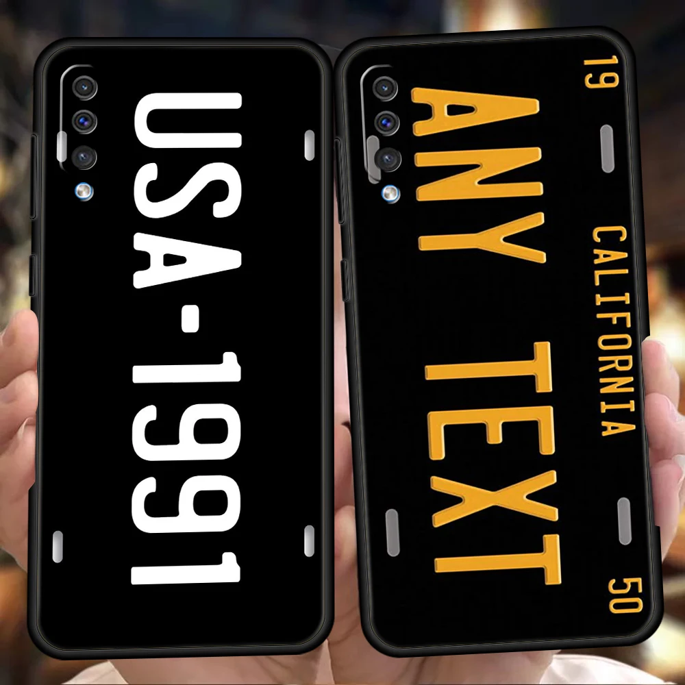 Retro Funny License Plate Number Phone Case for Samsung Galaxy A42 A22 A12 5G A02 A03 A04 A04S A50 A70 A10 A20 A30 Silicon Shell
Retro Funny License Plate Number Phone Case for Samsung Galaxy A42 A22 A12 5G A02 A03 A04 A04S A50 A70 A10 A20 A30 Silicon Shell